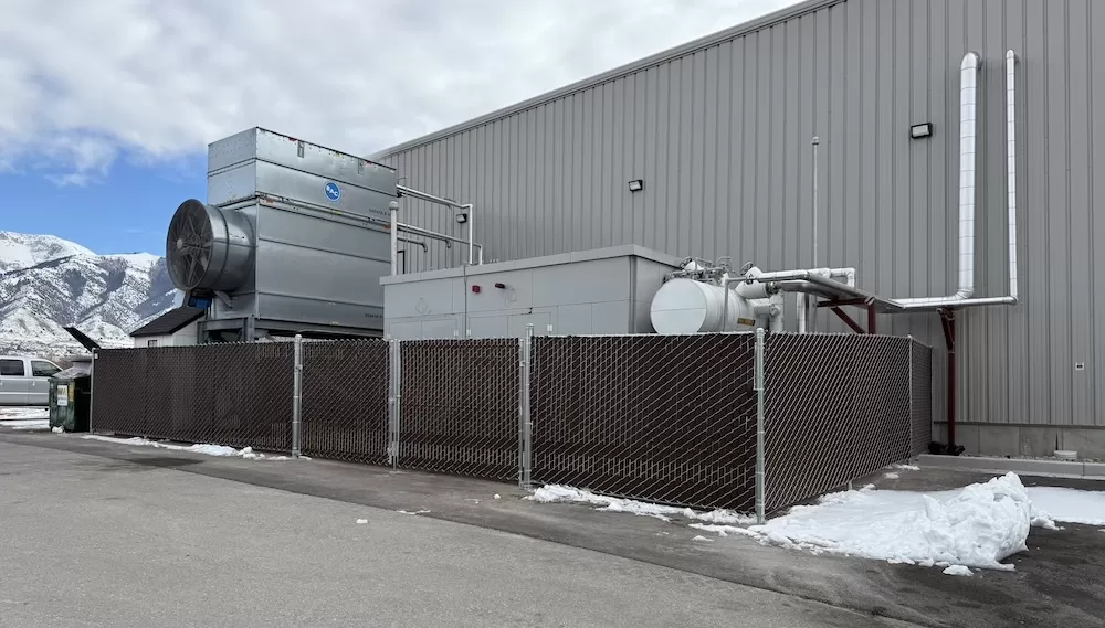 Chain Link Security Fence in Providence, Utah, installed by High & Tight Fencing